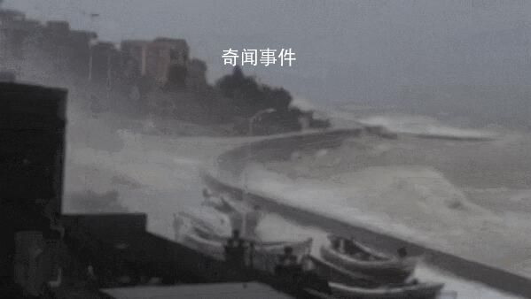 杜蘇芮登陸:沿海驚濤駭浪 大風呼嘯