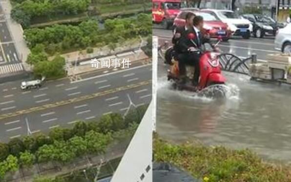 灑水車雨后澆花 市民質疑是浪費資源