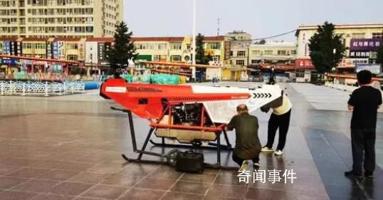 手機要有信號了!涿州架起高空基站