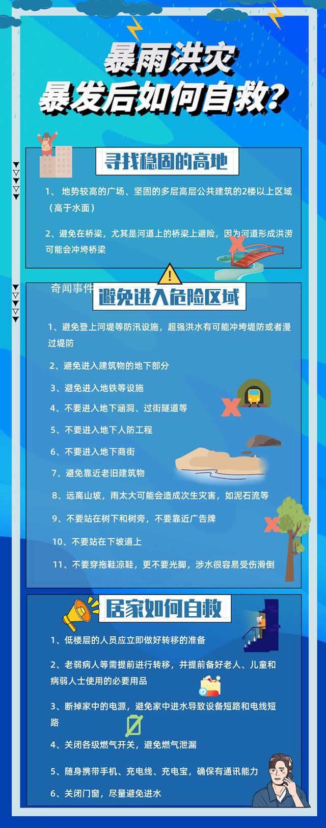 暴雨天如何科學(xué)避險?