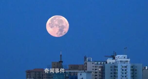 今年首次“超級月亮”來了 這也是本年度第二大滿月