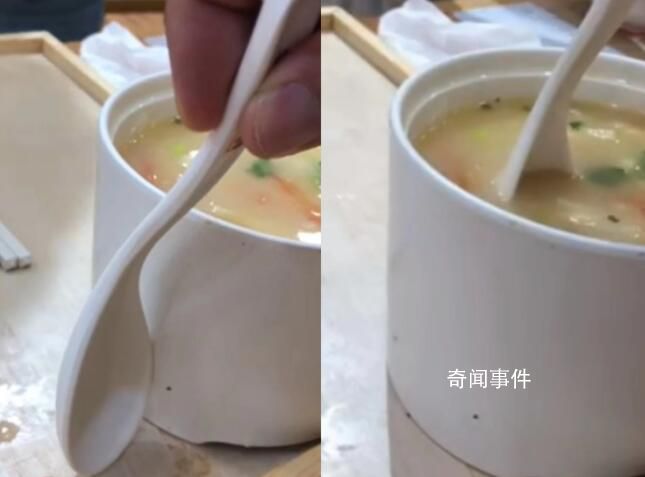 餐廳回應給餐具穿“內增高”