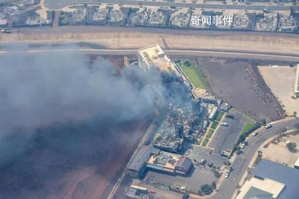 夏威夷多地野火蔓延 民眾跳海避難