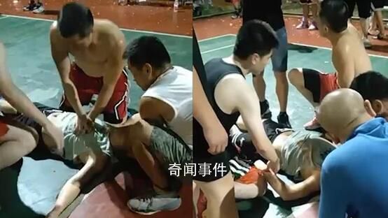 男子球場暈倒4名打球醫生合力搶救 隨后被120接走送往醫院治療
