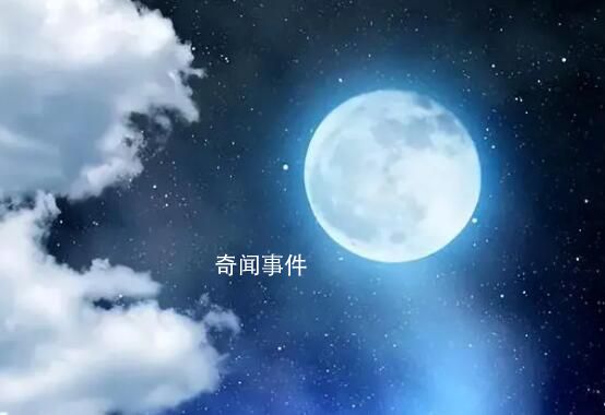 “超級藍月”現身夜空 一個月內出現的第二次滿月