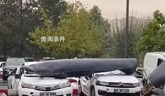 土耳其戰斗機飛行中油箱掉落 此次事件沒有人員傷亡