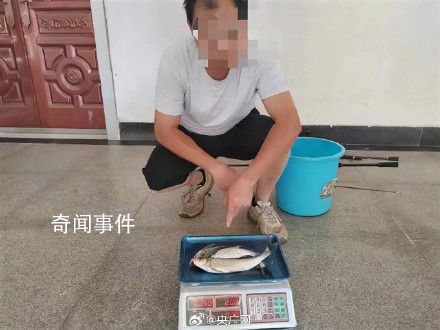 男子使用12鉤串非法釣魚被刑拘 江夏警方依法將其刑拘