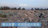 銀川西夏300多畝農(nóng)田變垃圾場(chǎng) 村民生活困難