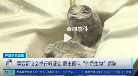 外星人?墨西哥國會揭曉非人類化石