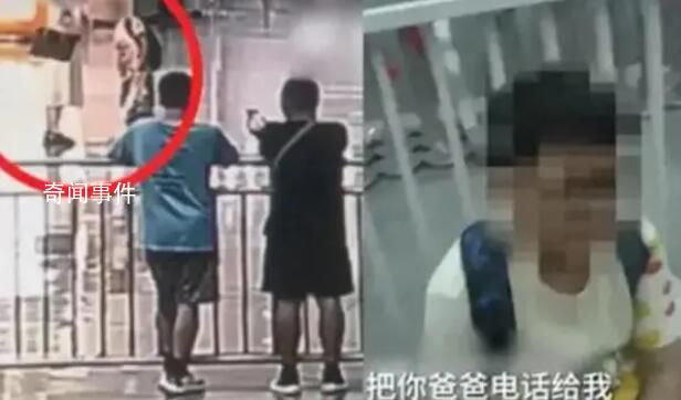 父母離異男孩被棄車站哭泣 民警出手