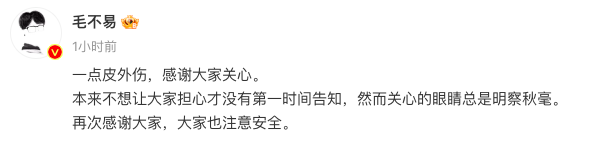 毛不易回應(yīng)“演出時右手全程插兜”
