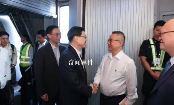 香港特首李家超和團隊抵達杭州 將出席亞運會開幕式并為香港運動員打氣