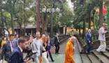 敘利亞總統夫婦參觀靈隱寺 并將出席開幕式