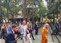 敘利亞總統夫婦參觀靈隱寺 并將出席開幕式