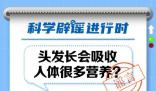 頭發長會吸收人體很多營養?