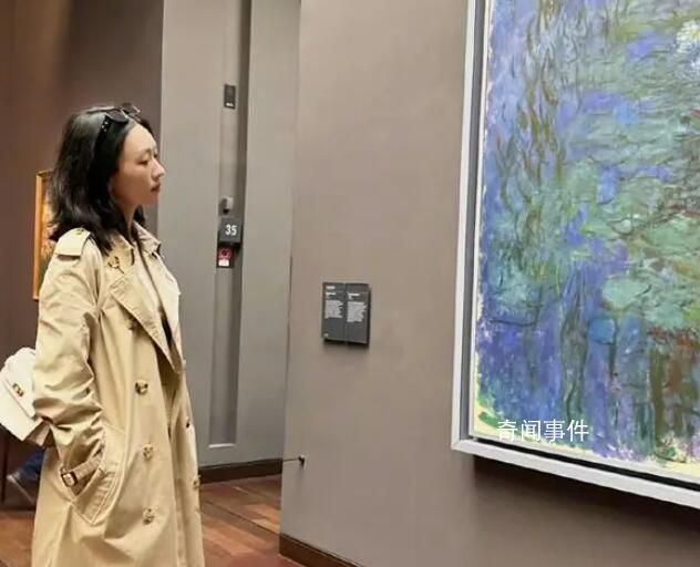 童瑤替顧佳看到了睡蓮真跡 引發了網友們的熱議