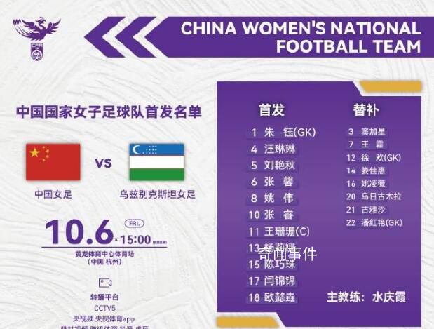 中國女足開場21秒進球 對手門將都懵了