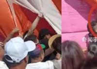 南京一樂園充氣城堡坍塌 多人被埋