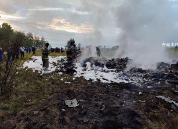 普里戈任墜機(jī)事件疑涉手榴彈爆炸 飛機(jī)未受外部影響