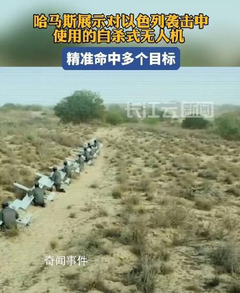 哈馬斯展示對以自殺式無人機 精準命中目標