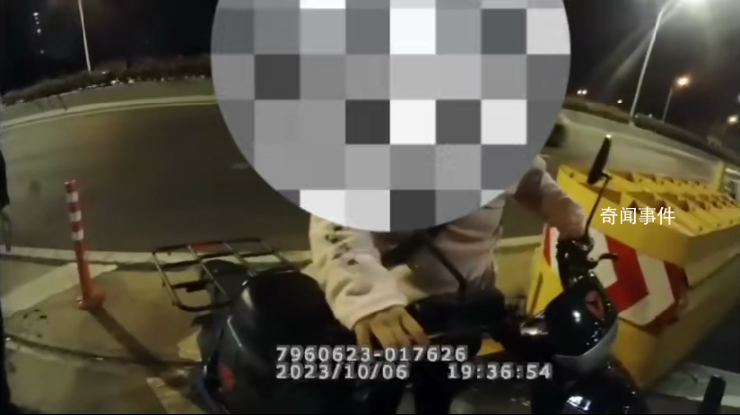 女子黑夜騎車誤上高架嚇得大哭 手足無措又急又怕