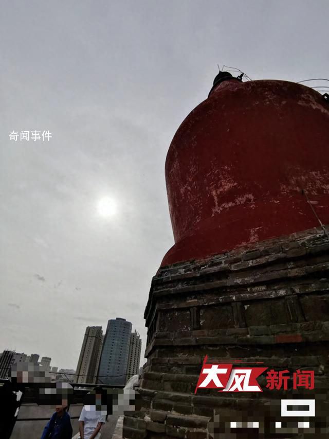 外國游客飛無人機撞損文峰塔 有網友稱系外國人所為