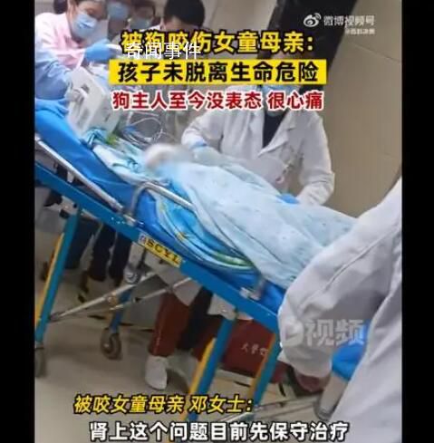 女童母親說狗主人至今沒表態