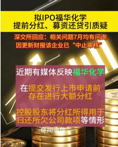深交所回應福華化學相關問題 依法依規進行處理