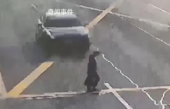 警方通報82歲行人橫穿馬路被撞飛 通報全文如下