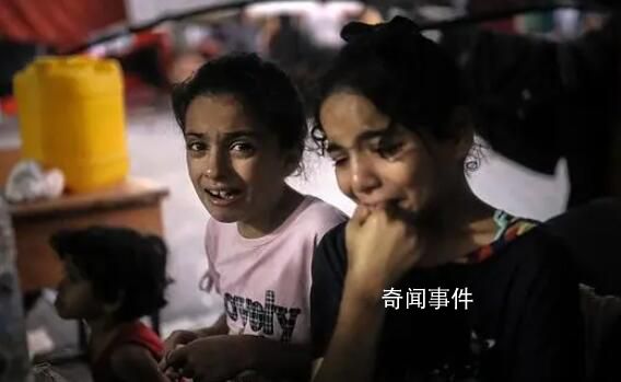 加沙孩子腿上寫名字以便遇害后識別