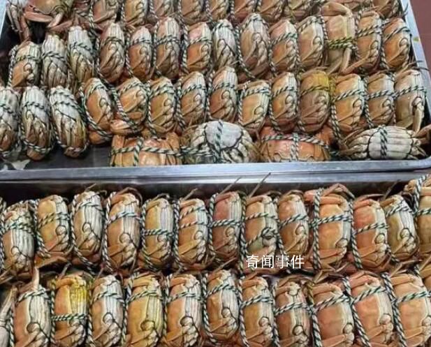 杭州一中學午餐上了1000只大閘蟹 學校這伙食太讓人羨慕了