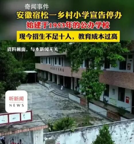 鄉(xiāng)村小學(xué)招生不足10人宣告停辦