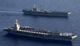 美軍在東地中海舉行雙航母演習