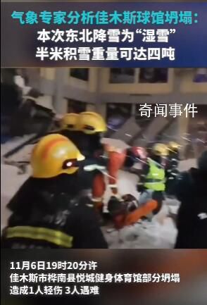氣象專家稱佳木斯此次降雪為濕雪