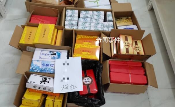 警方破獲非法經營煙草案涉案千萬