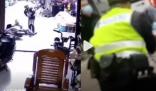 交警持棍擊倒騎車市民 廣西回應