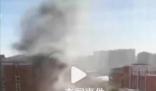 河北醫科大學一教學樓突發大火 暫無人員傷亡報告