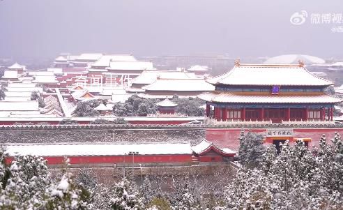 看雪中故宮感覺(jué)穿越了 南方的只有羨慕的份