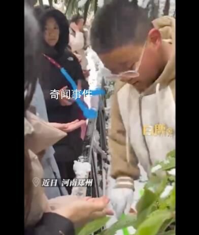 小孩哥夾雪熊哄大學生忙成流水線