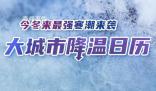 今冬以來最強寒潮上線 部分地區(qū)降溫可達14℃以上