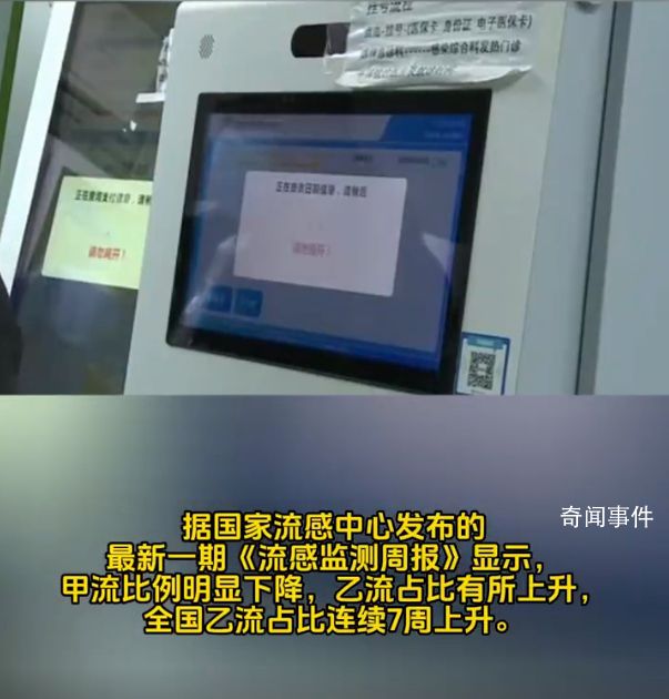 小伙同時感染甲流乙流被喊雙流人 全國乙流占比連續7周上升