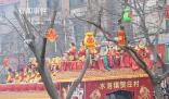 被“抬”起來表演的社火長啥樣