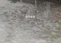 廣東多地突降暴雨冰雹密集砸地
