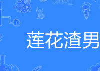 蓮花渣男是什么梗 蓮花渣男是什么意思